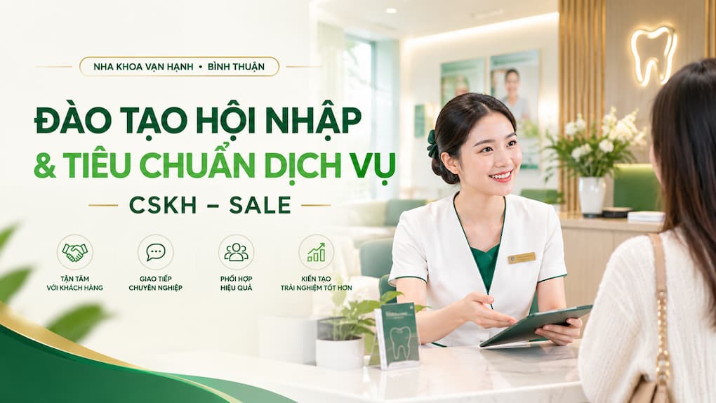 Đào tạo Hội nhập & Tiêu chuẩn Dịch vụ CSKH – Sale.